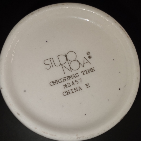 Studio NOVA Christmas Mug Sz 2.5" - Picture 3 of 5